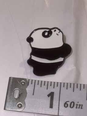 Panda Bear Pin Brooch